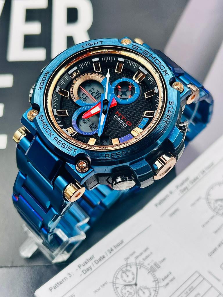 Casio MT-G™ – Poder, estilo y tecnología en tu muñeca