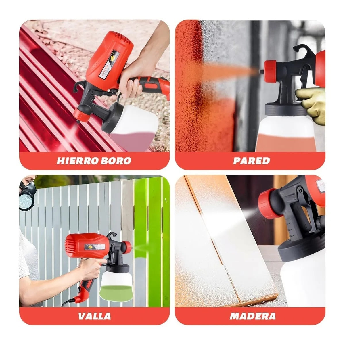 PAINTPRO MAX™ Pistola Eléctrica Para Pintar 110v 550w 950ml