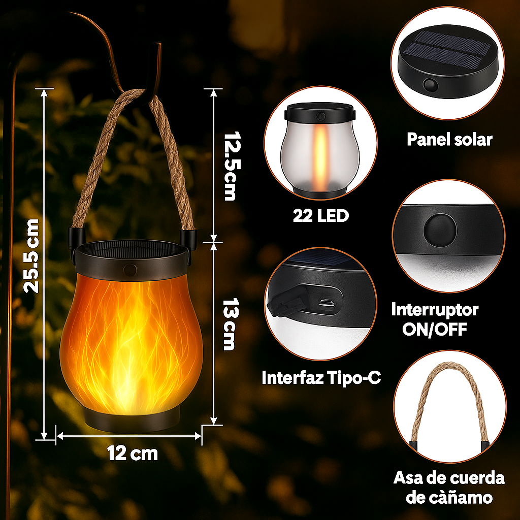 LUNARIA™ – Faroles Solares Encantados