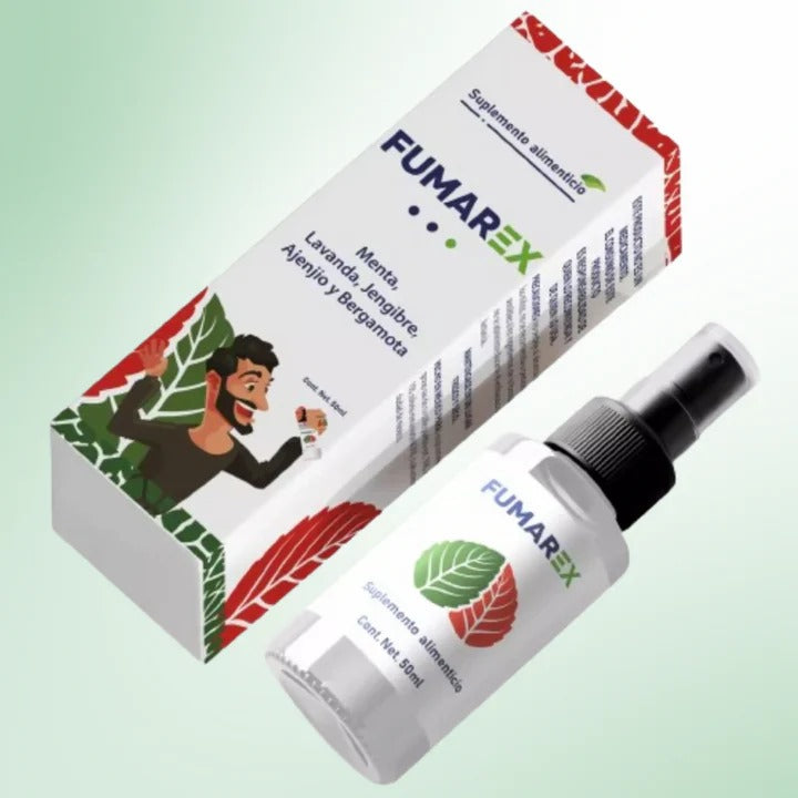 FUMAREX™ – El spray natural que apaga el deseo de fumar en minutos.