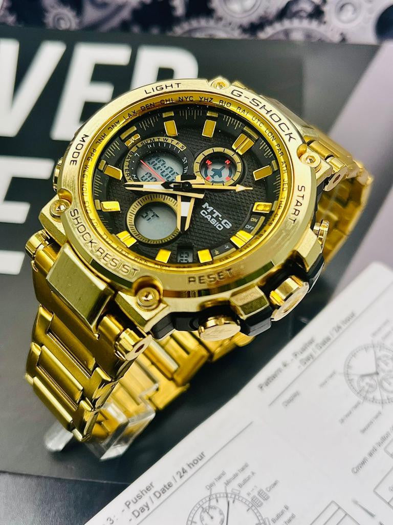 Casio MT-G™ – Poder, estilo y tecnología en tu muñeca