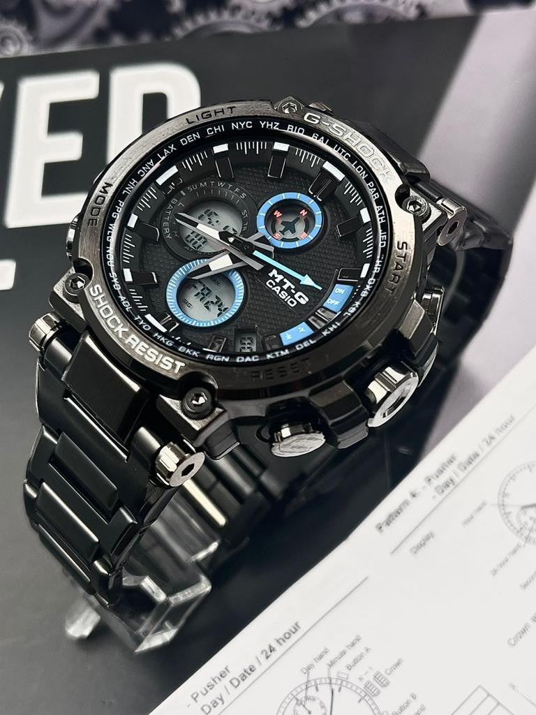 Casio MT-G™ – Poder, estilo y tecnología en tu muñeca
