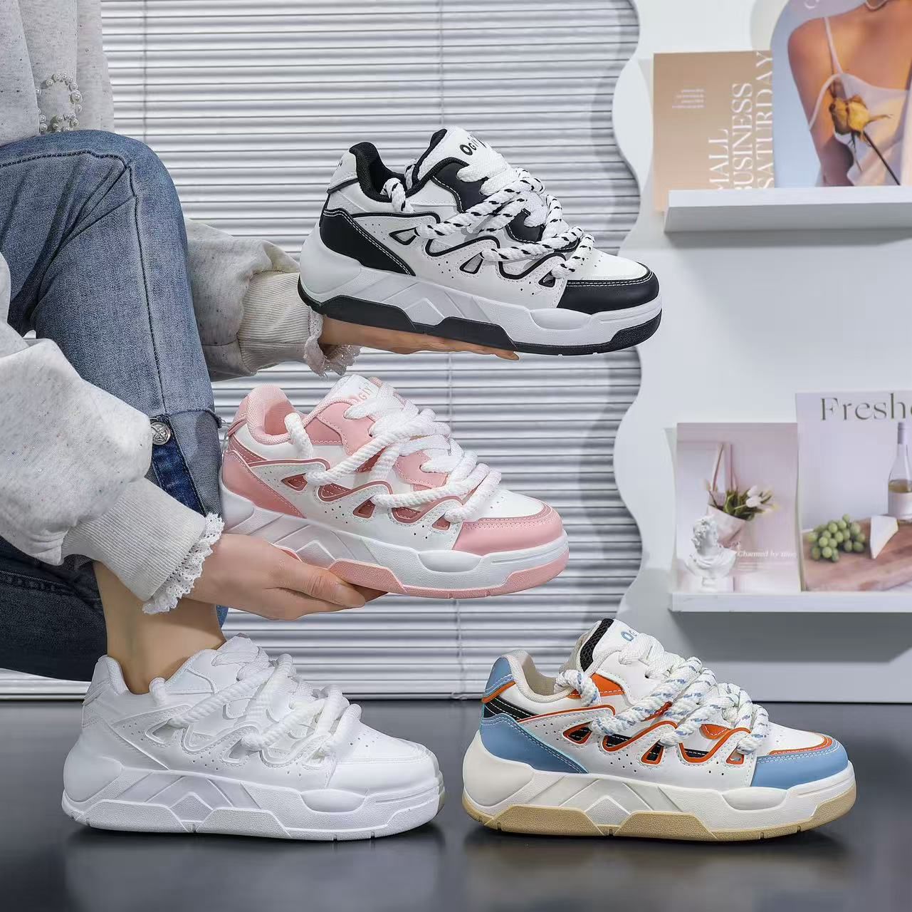 OGIY CORE™ | Las zapatillas chunky unisex que convierten cada paso en PODER