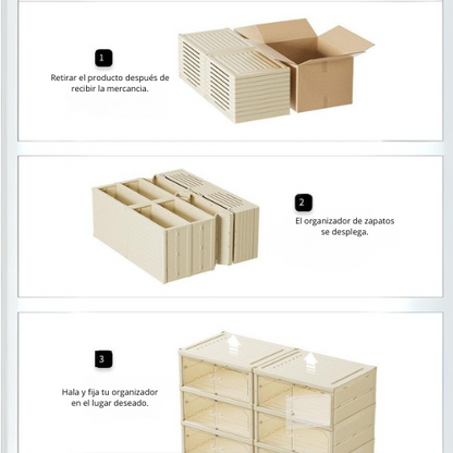 StackEase™ – Organizador Inteligente de Zapatos