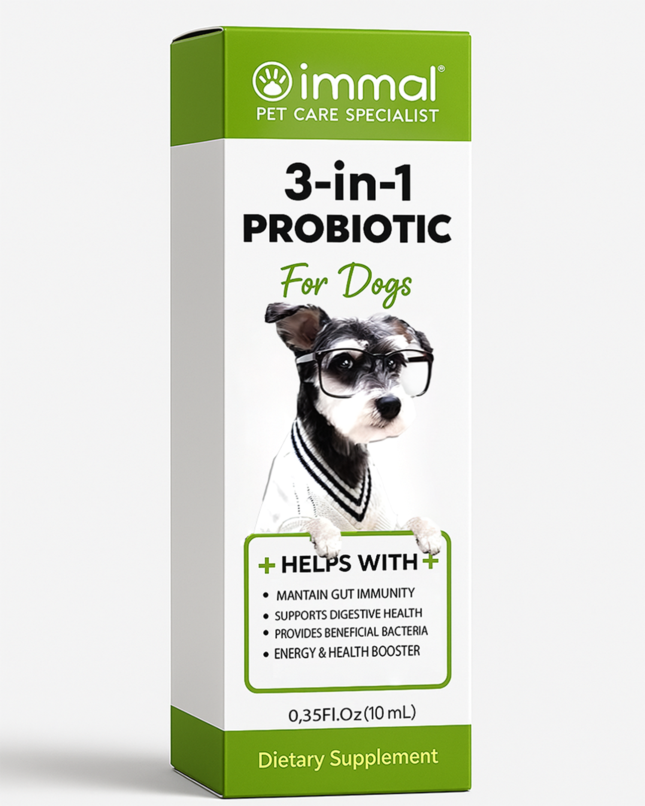 3-in-1 Probiotics for Dogs™ — Suplemento natural para tu perro.