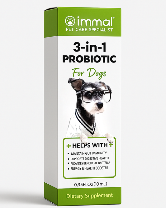 3-in-1 Probiotics for Dogs™ — Suplemento natural para tu perro.