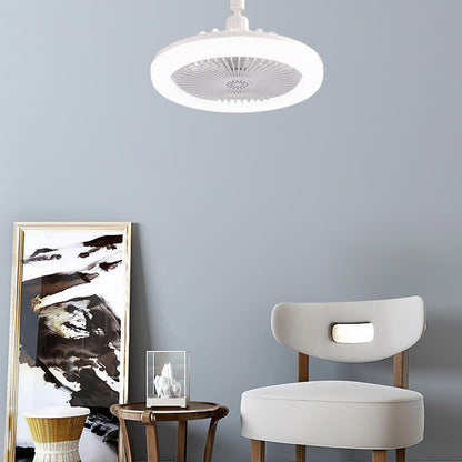 VENTILADOR DE TECHO CON LUZ Y CONTROL, ROTACIÓN DE 360 °, VENTILADOR DE TECHO E27, LÁMPARA ELÉCTRICA DE REFRIGERACIÓN, LÁMPARA PARA DECORACIÓN DEL HOGAR Y LA HABITACIÓN