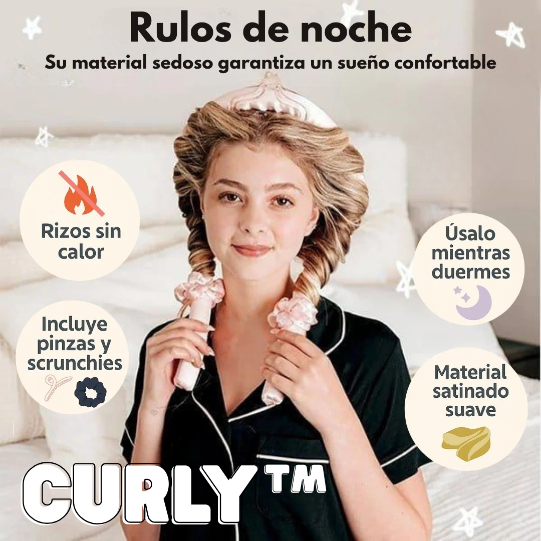Curly™ Rizos de Ensueño Sin Calor Ni Daños