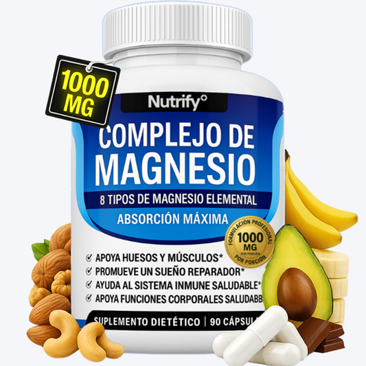 Complejo de Magnesio – Vitalidad, Calma y Sueño en Equilibrio