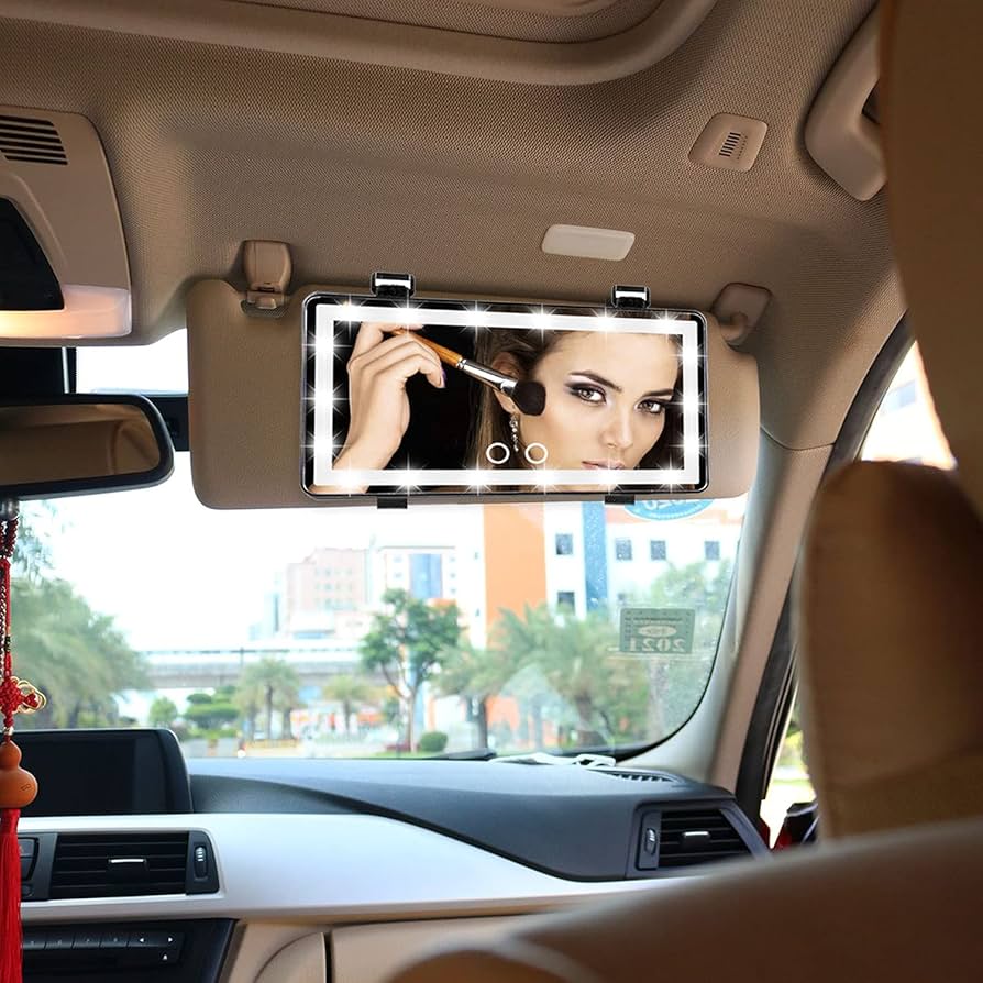 AutoGlam™ Espejo Led Para Auto