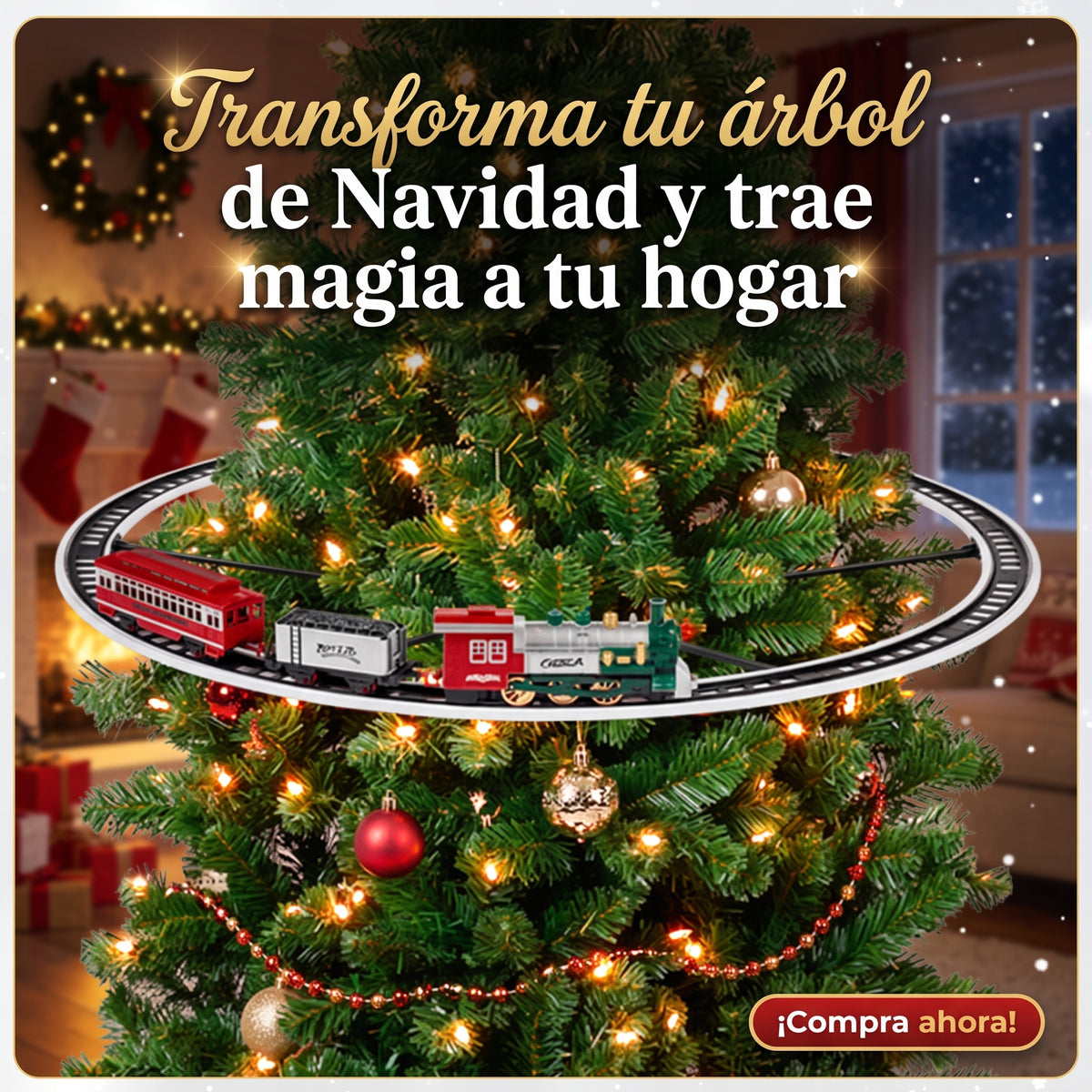 Tren Navideño Flotante™